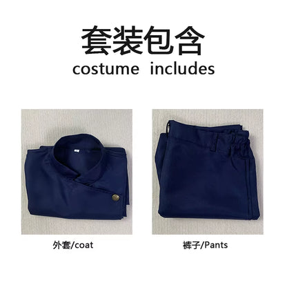 Gojo Satoru Cosplay Costume High School Uniform Suit Halloween Costume Men Adult Gojo Satoru Full Set