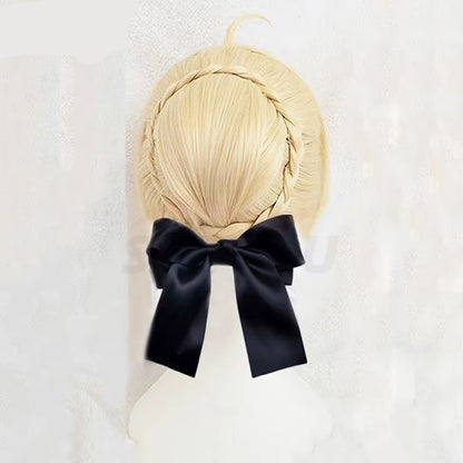 Alter Saber Cosplay Fate Stay Night Anime Wig 