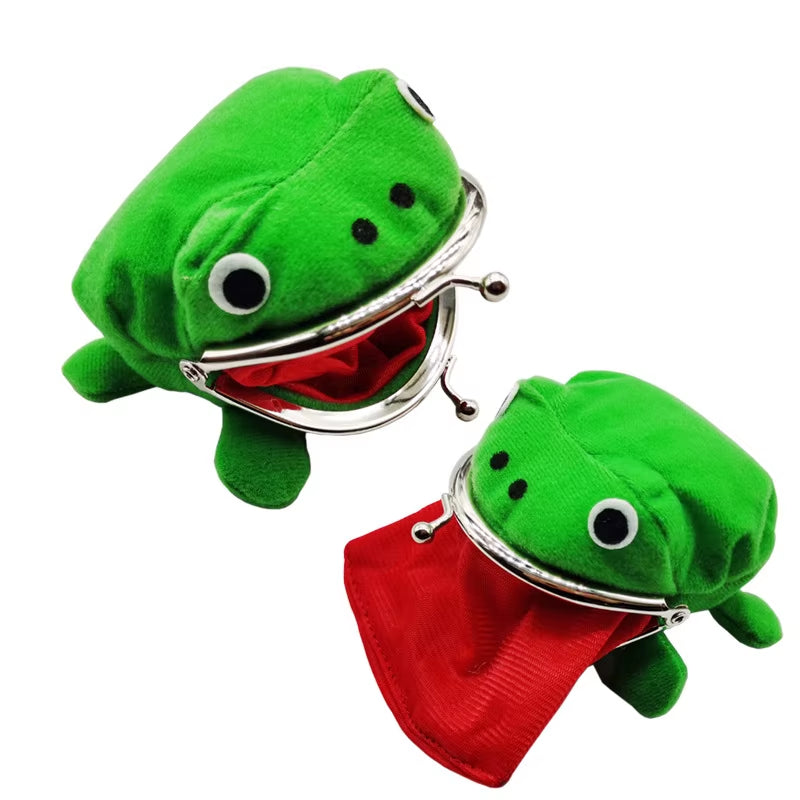 Japanese Anime Frog Cute Wallet Cosplay Ninja Coin Purse Small Bag Holder