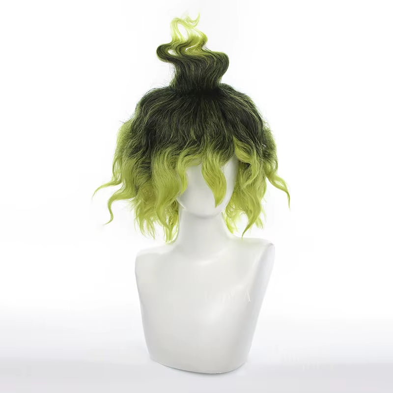 Gyutaro Shabana Cosplay Demon Slayer Wig 