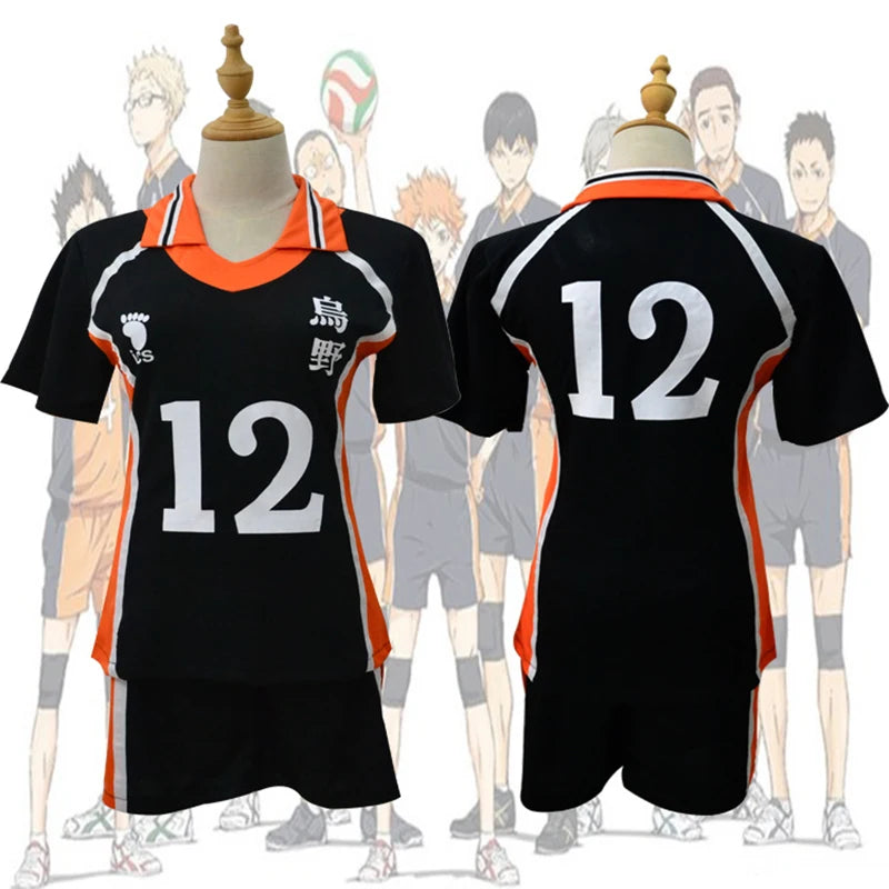 13 Styles Anime Haikyuu Cosplay Costume Karasuno High School Volleyball Club Hinata Shyouyou Sportswear Jerseys Uniform Set