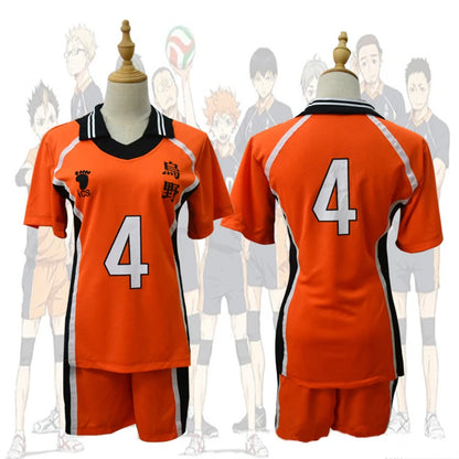 13 Styles Anime Haikyuu Cosplay Costume Karasuno High School Volleyball Club Hinata Shyouyou Sportswear Jerseys Uniform Set