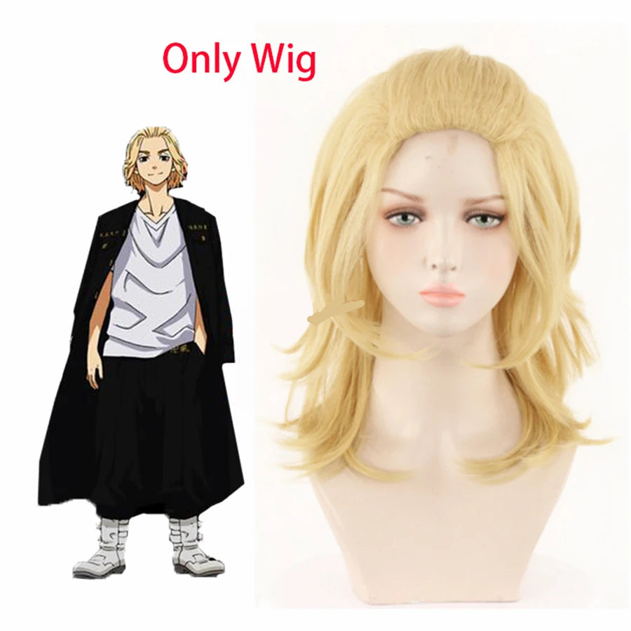 Manjiro Sano Cosplay Tokyo Revengers Anime Wig