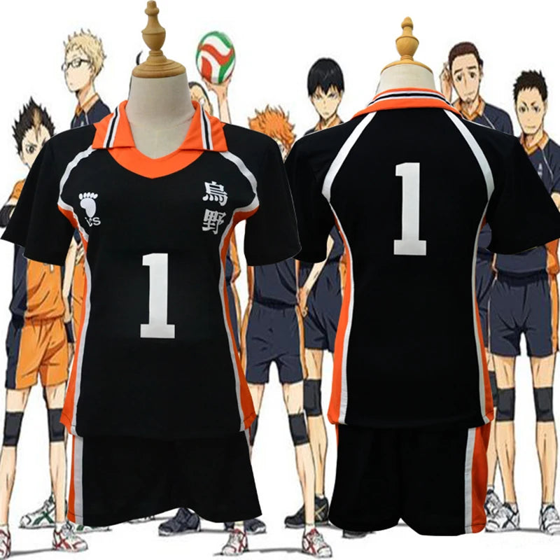 13 Styles Anime Haikyuu Cosplay Costume Karasuno High School Volleyball Club Hinata Shyouyou Sportswear Jerseys Uniform Set