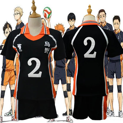 13 Styles Anime Haikyuu Cosplay Costume Karasuno High School Volleyball Club Hinata Shyouyou Sportswear Jerseys Uniform Set