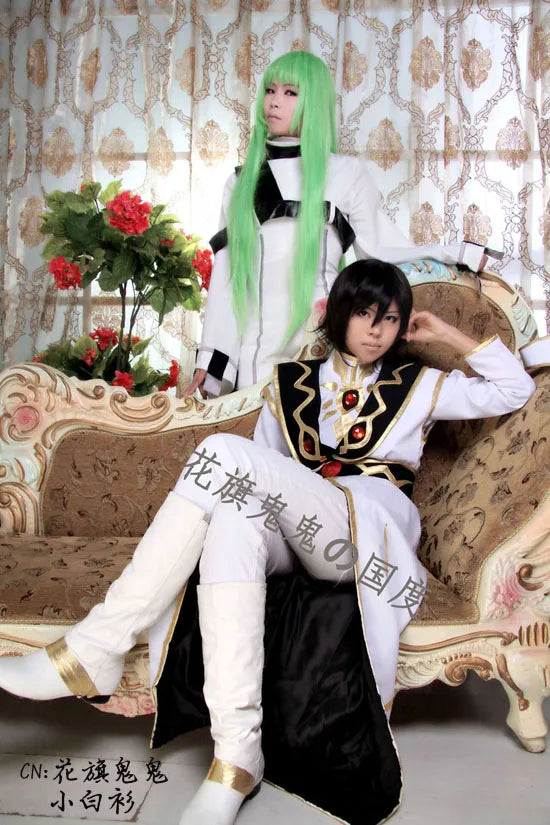 Lelouch Lamperouge Emperor Cosplay Code Geass Anime Costume 