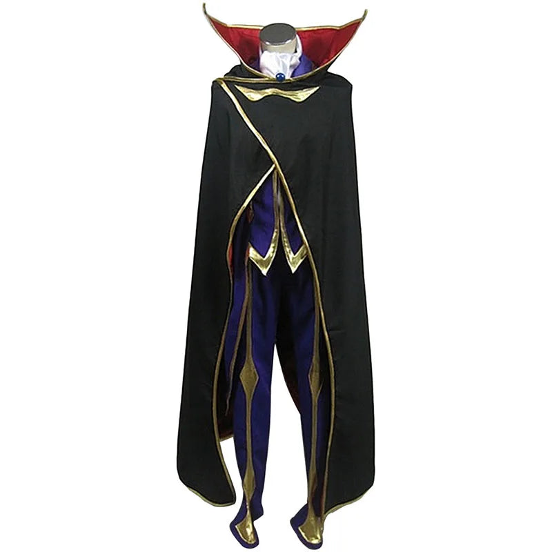 Lelouch Lamperouge Cosplay  Code Geass Anime Costume 