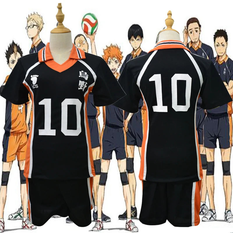 13 Styles Anime Haikyuu Cosplay Costume Karasuno High School Volleyball Club Hinata Shyouyou Sportswear Jerseys Uniform Set