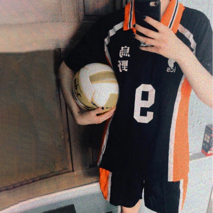 13 Styles Anime Haikyuu Cosplay Costume Karasuno High School Volleyball Club Hinata Shyouyou Sportswear Jerseys Uniform Set