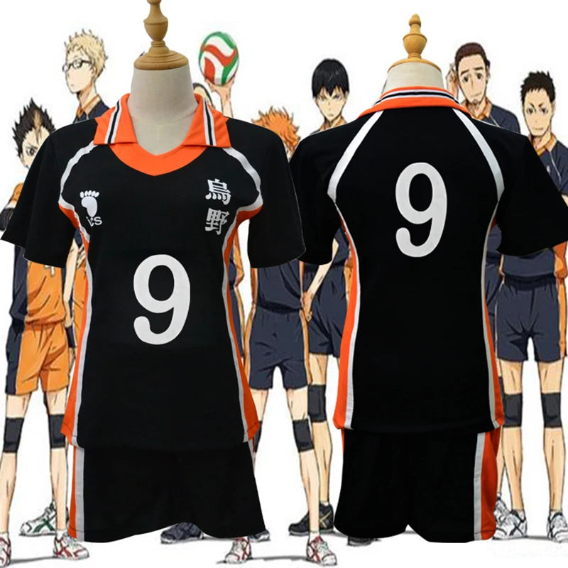 13 Styles Anime Haikyuu Cosplay Costume Karasuno High School Volleyball Club Hinata Shyouyou Sportswear Jerseys Uniform Set