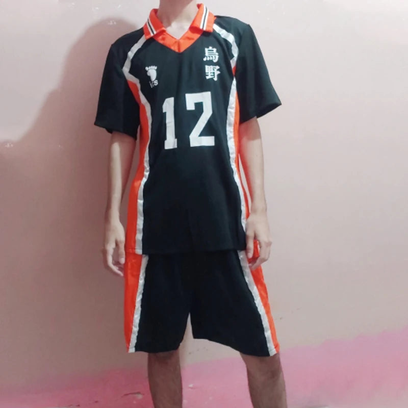 13 Styles Anime Haikyuu Cosplay Costume Karasuno High School Volleyball Club Hinata Shyouyou Sportswear Jerseys Uniform Set