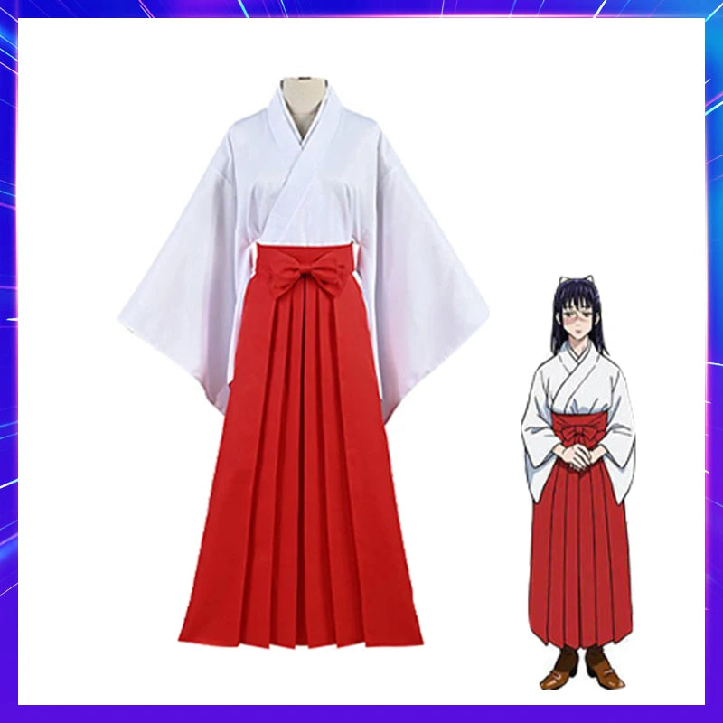 Iori Utahime Cosplay Jujutsu Kaisen Costume + Wig