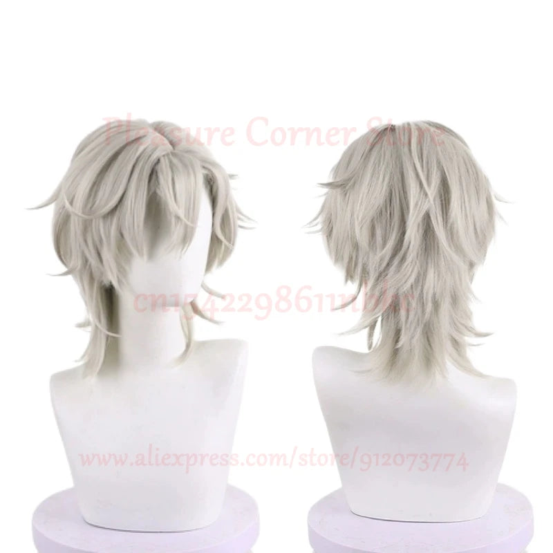 IN STOCK Game Honkai Star Rail Aventurine Cosplay Costume Full Set Outfit Uniform Aventurine Cosplay Costume Wig Shoes Props