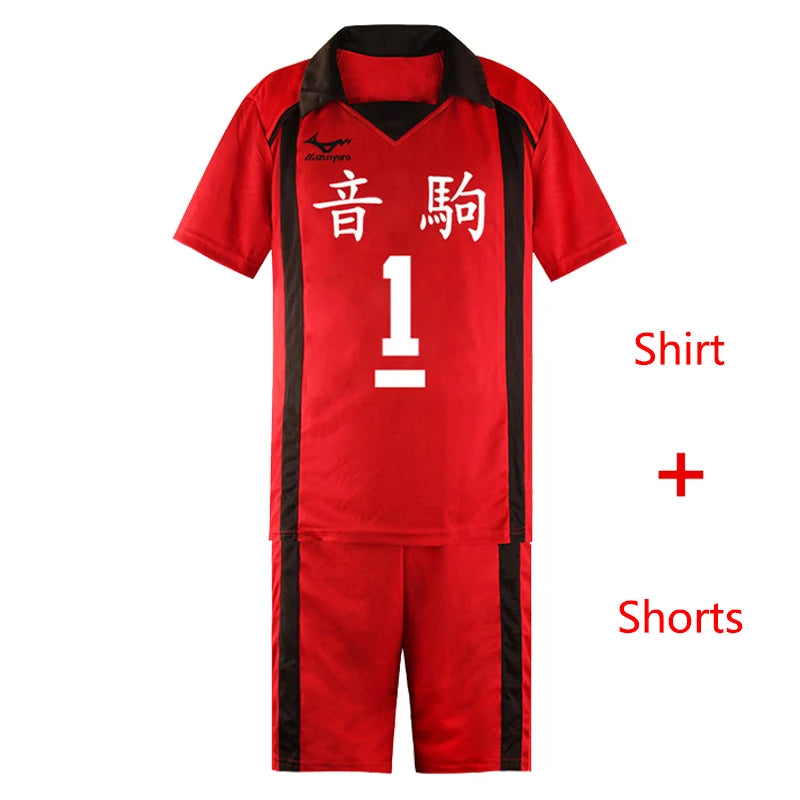 Haikyuu Cosplay Nekoma High School Team Uniform Number 1 / 3 / 5 / 11