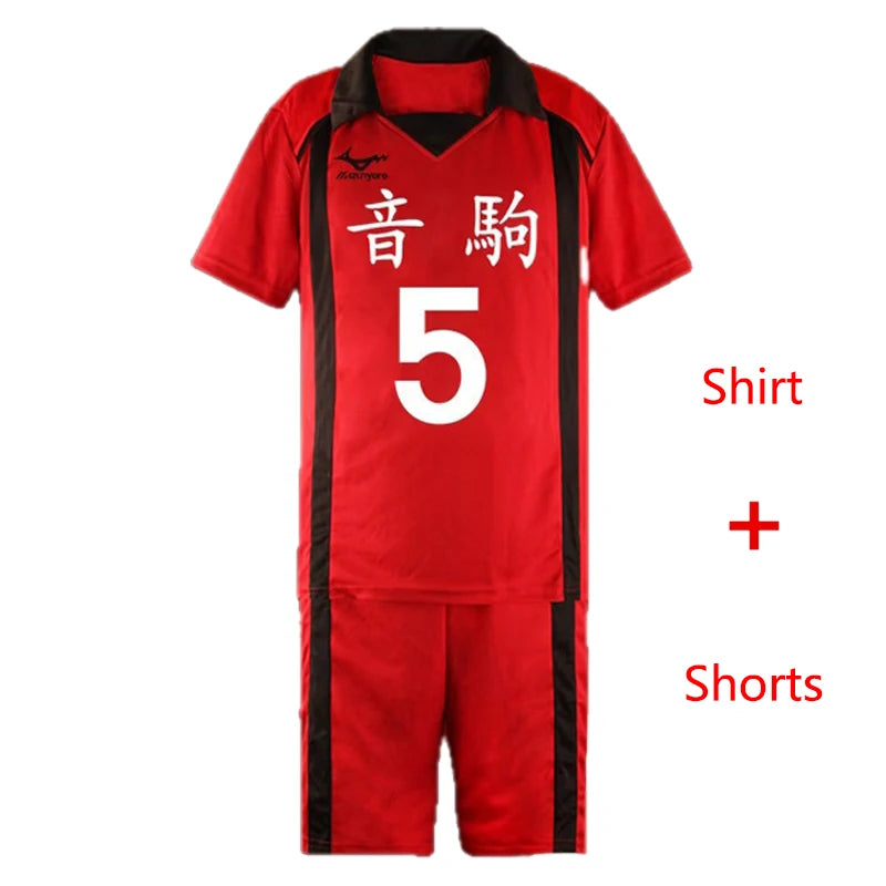 Haikyuu Cosplay Nekoma High School Team Uniform Number 1 / 3 / 5 / 11