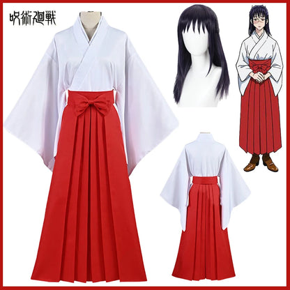 Iori Utahime Cosplay Jujutsu Kaisen Costume + Wig