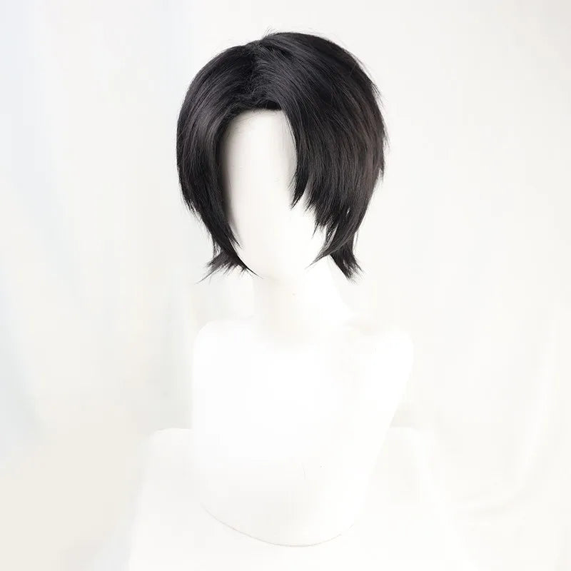 Levi Ackerman Cosplay Attack on Titan Anime Wig