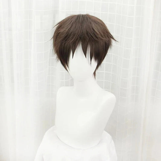 Eren Yeager Cosplay Attack on Titan Anime Wig