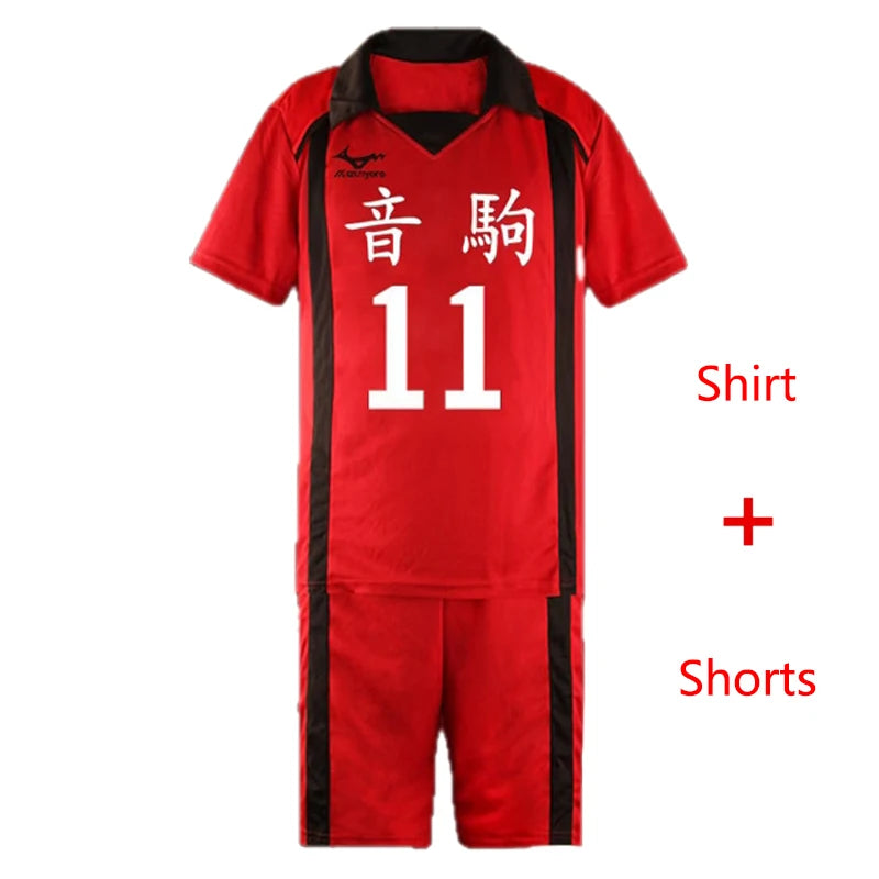 Haikyuu Cosplay Nekoma High School Team Uniform Number 1 / 3 / 5 / 11