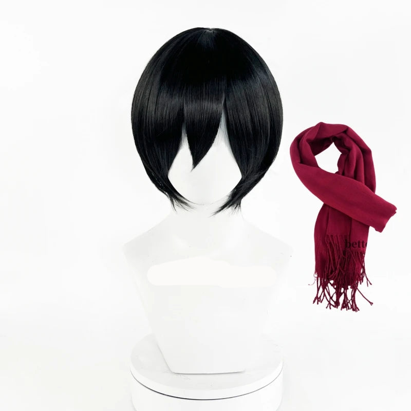 Ackerman Mikasa Cosplay Attack on Titan Anime Wig