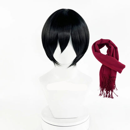 Ackerman Mikasa Cosplay Attack on Titan Anime Wig