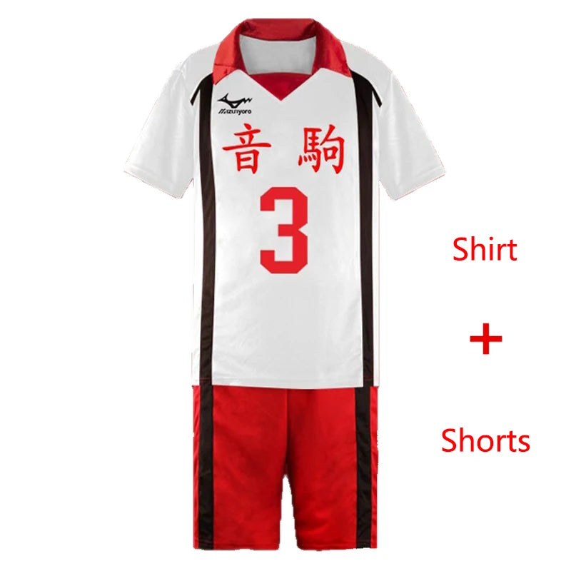 Haikyuu Cosplay Nekoma High School Team Uniform Number 1 / 3 / 5 / 11