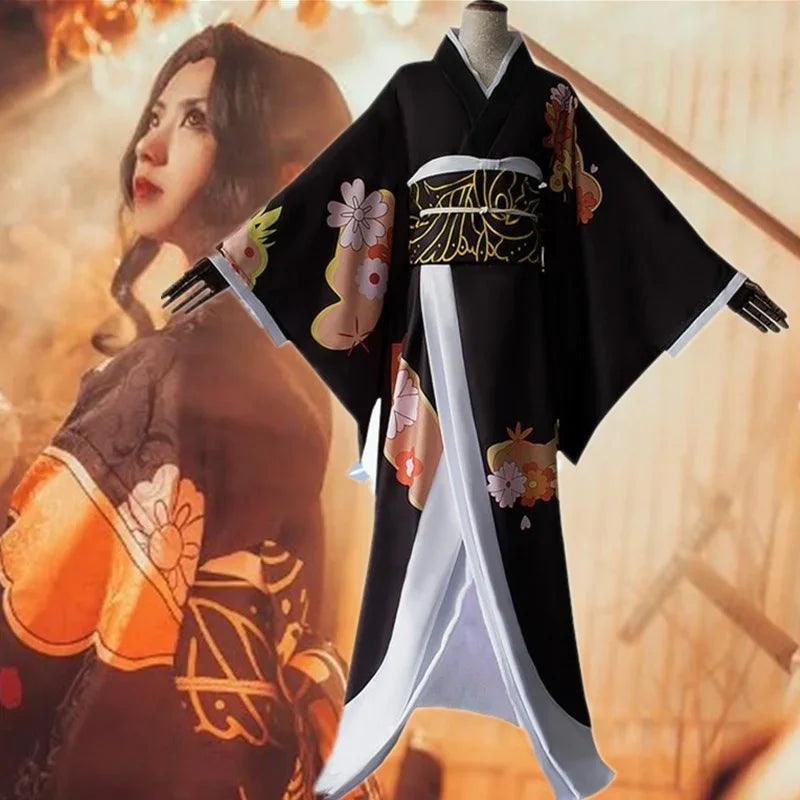 Muzan Kibutsuji Cosplay Demon Slayer Anime Costume