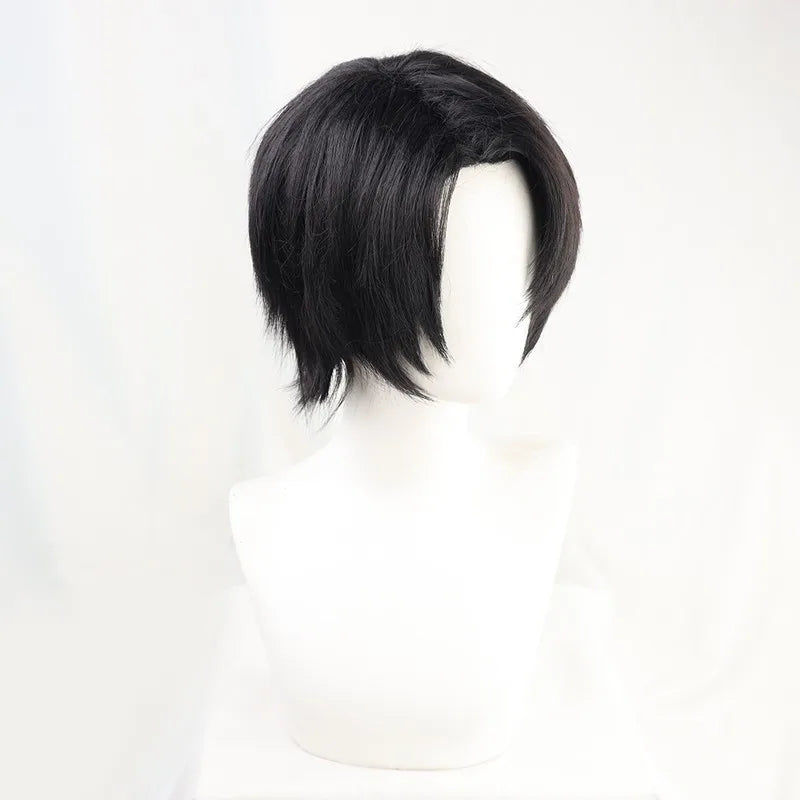 Levi Ackerman Cosplay Attack on Titan Anime Wig