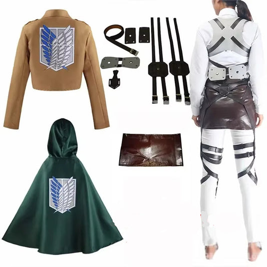 Survey Corps Cosplay Attack on Titan Anime Costume