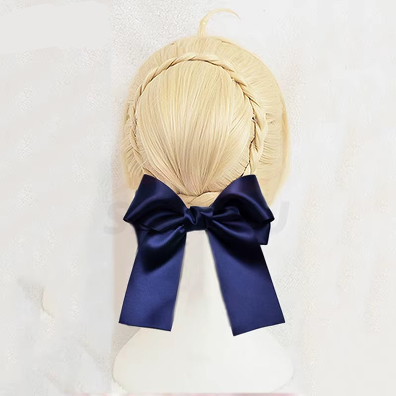 Alter Saber Cosplay Fate Stay Night Anime Wig 