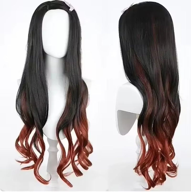 Nezuko Cosplay Demon Slayer Anime Costume + Wig