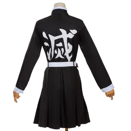 Kanao Tsuyuri Kanawo Cosplay Costume Anime Demon Slayer Unform Kimetsu No Yaiba Adult Kids Party Dress Wig Butterfly Outfit