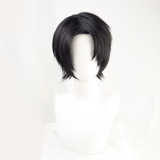 Levi Ackerman Cosplay Attack on Titan Anime Wig