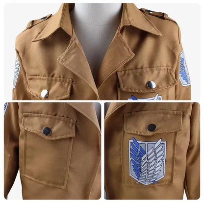 Survey Corps Cosplay Attack on Titan Anime Costume